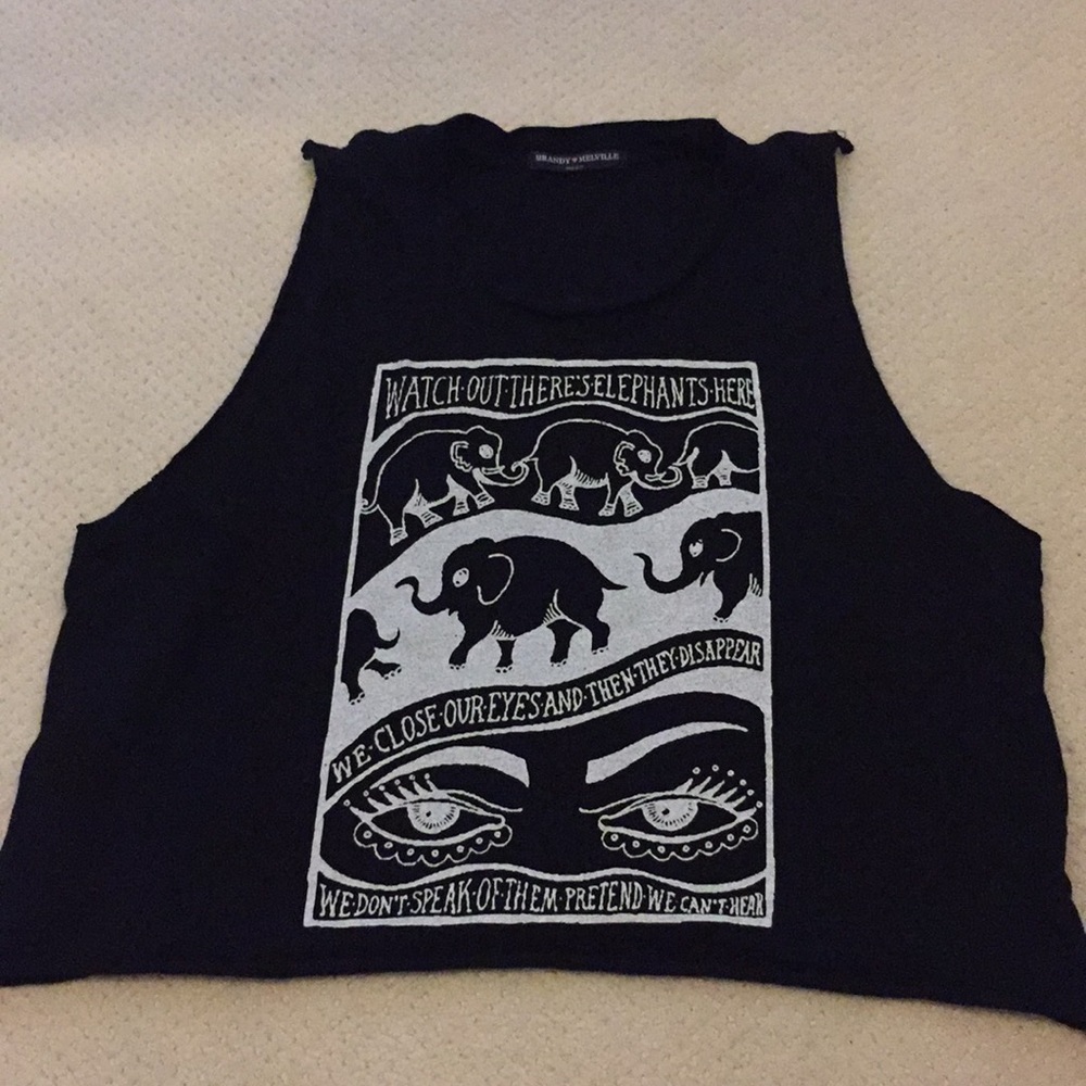 🌺 Brandy Melville crop top